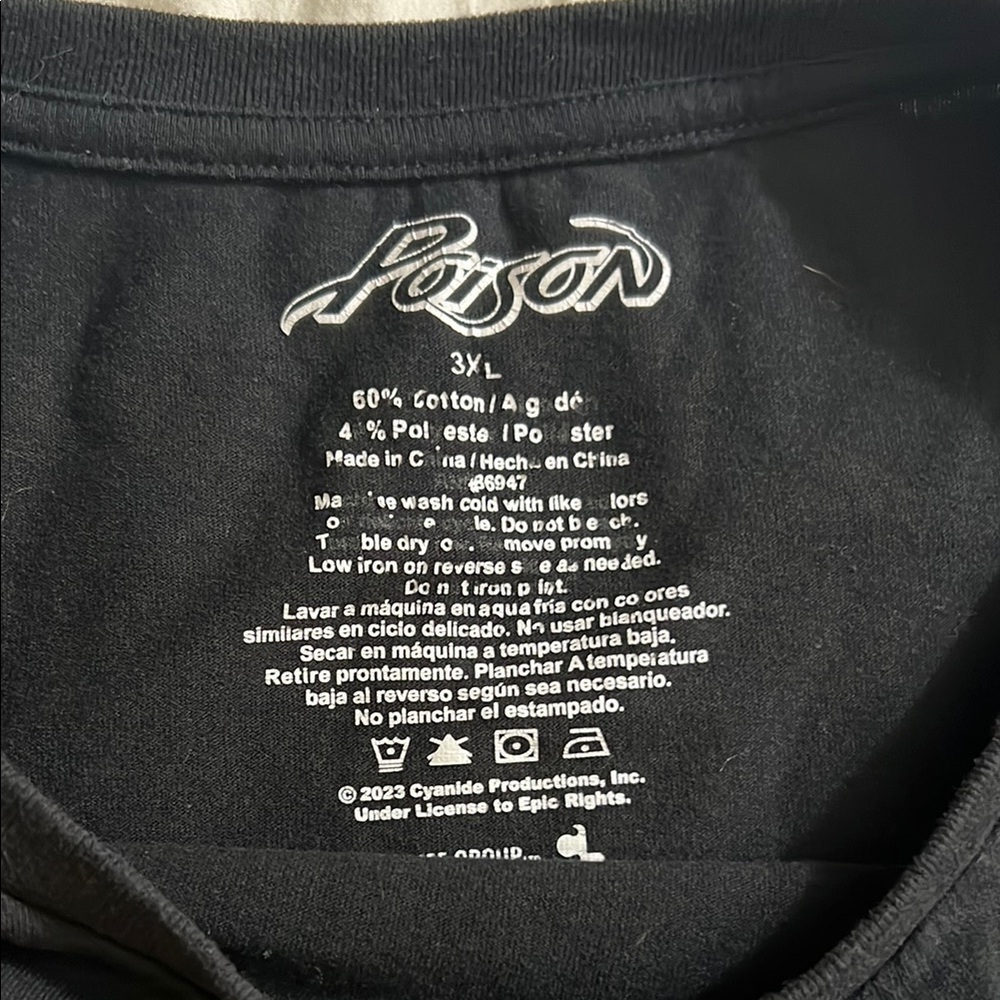 Black Graphic Tee - Short Sleeve - Picture 3 of 3